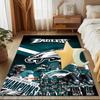 Philadelphia Eagles Rug Game Carpet, Floor Mat for Bedroom Living Room Entryway Rug, Home Decor Idea Gift for Christmas birthday