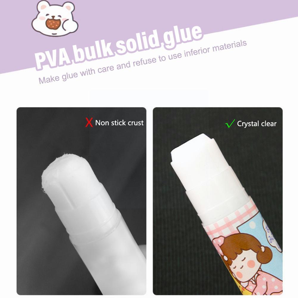 PVA BulkGlue Stick Office Supplies Small 9g Solid Glue Student Glue Pencil Rods Glue Sticky Stick Stationery PVA Glue Pencil