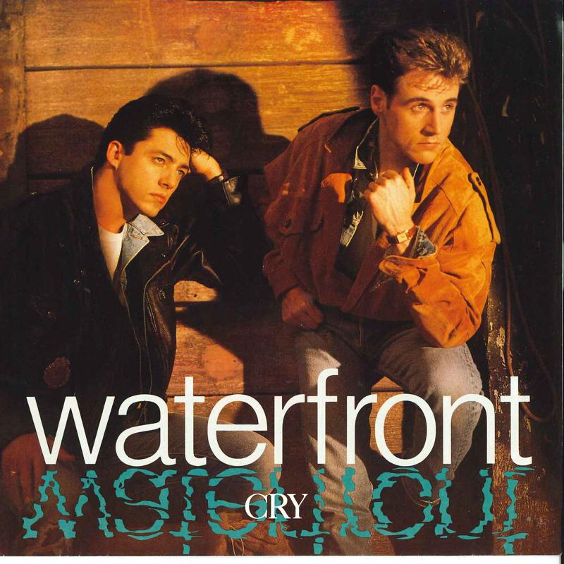 7inch Record WATERFRONT - Cry / Saved 8711107 POLYDOR 1989 US Rock Used