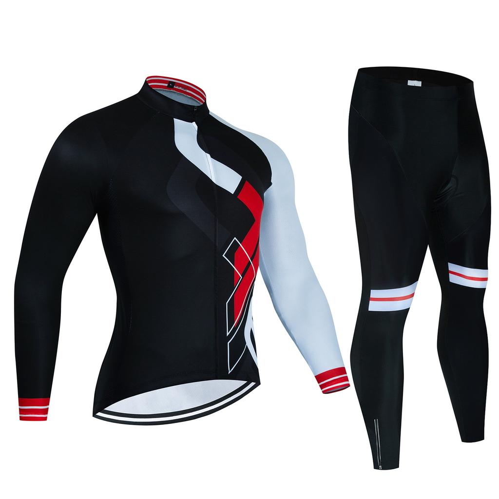 2026 Autumn Breathable Cycling Suit Set Men Bike Tops Spring Long Sleeve Clothing Ciclismo MTB Bicycle Clothes Outdoor Cycling Set