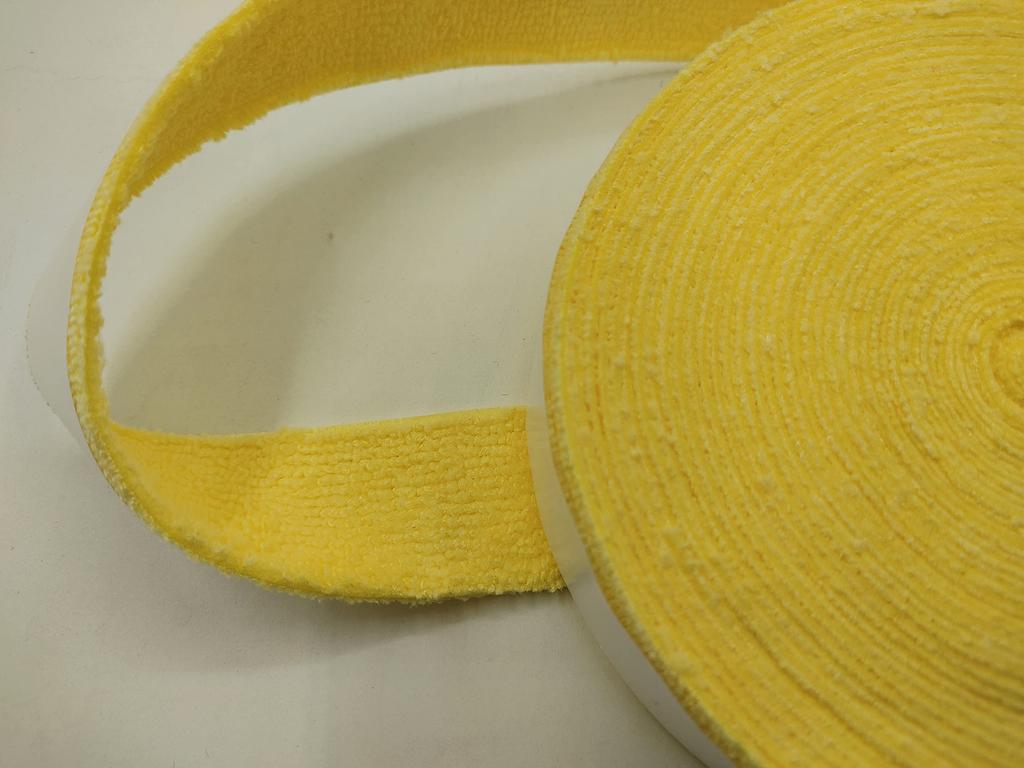 Dünnes Fiber Grip Tape 10 für und mit Endstücken Ungefähr 15 Wicklungen [phalatina] Handtuch, Meter, Badminton, Tennis, Squash, Tape, (Hellgelb)