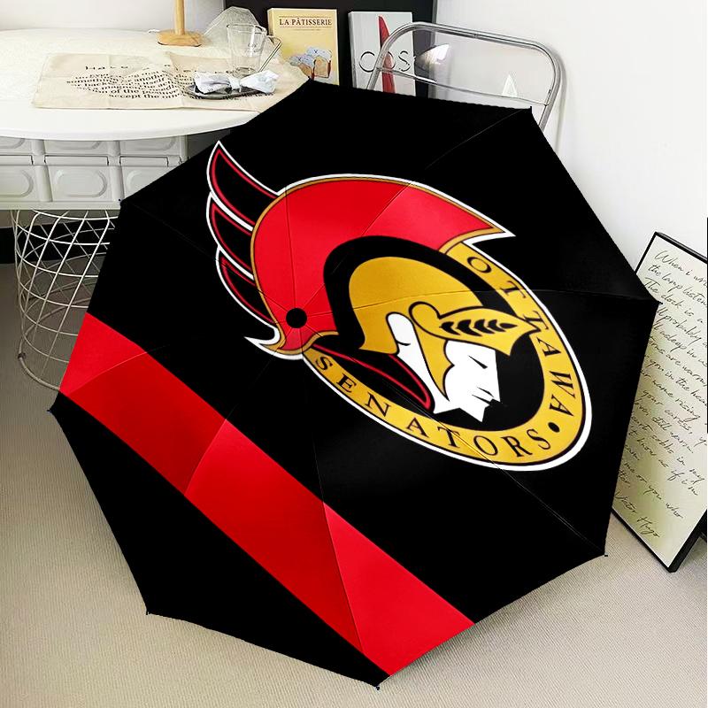 Senators Heritage Umbrella Folding umbrella, automatic umbrella 8-Frame for Travel, camping Use Gift for Halloween Christmas