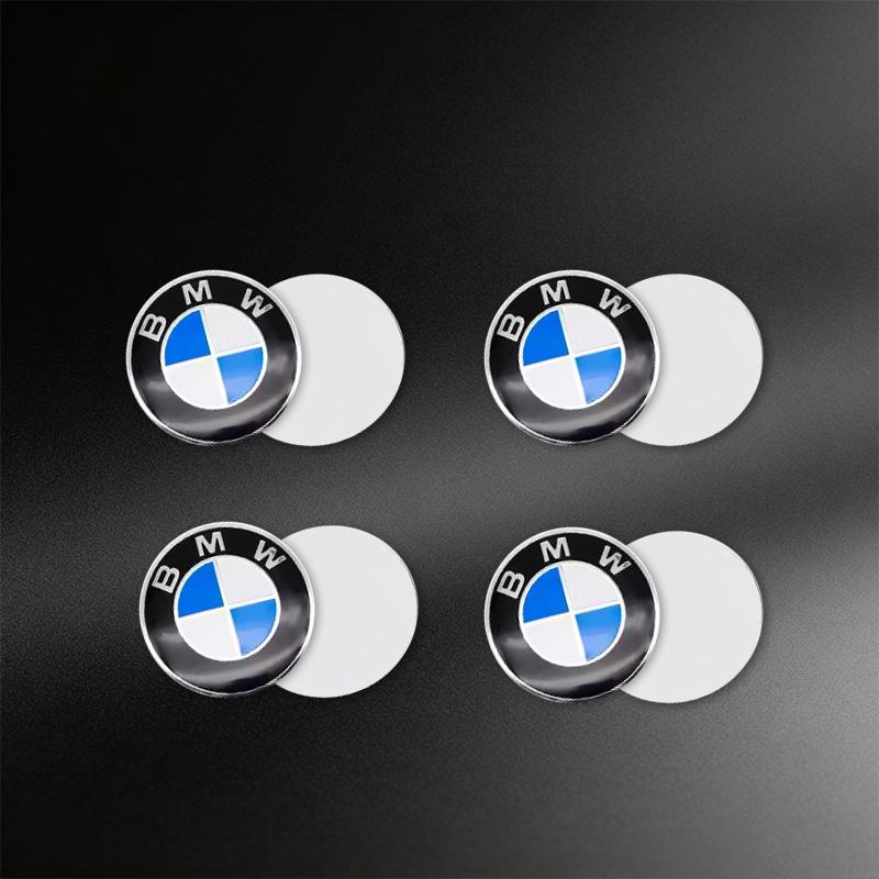 11mm 14mm 3D Car Remote Key Shell Emblem Sticker For BMW E46 E34 E38 E90 E60 E36 E92 F30 F10 E91 M3 M5 M6 Decoration Accessories FQ3