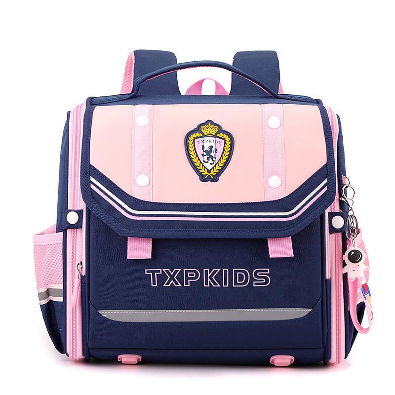Breathable Cute And Fun Design School Backpack For Grade 1 To 6 Students With Arc Shoulder Straps