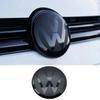 Für VW VOLKSWAGEN Neu Für VW Serie ABS Modifizierter Auto Logo Aufkleber Passend für Golf MK6 MK7 Polo Passat B6 CC Tiguan Atlas T-ROC Frontgrill