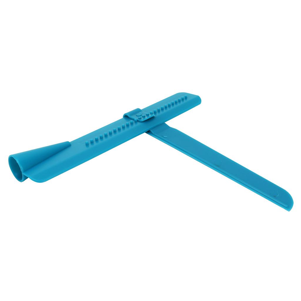 2 Stück/Set Höhenverstellbarer Cremeschaber Kleines Kuchenglätter-Werkzeug für Küche, Zuhause, BäckereiBlau