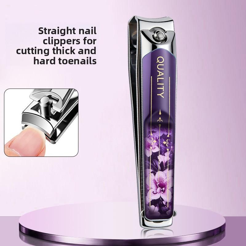 New Ultra Sharp Professional Stainless Steel Manicure Pedicure Set Large Nail Clipper Slant Toenail Scissors Nail Care Tools