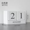 New Wood Calendar Creative Home Decoration Furnishings Living Room Desktop Study Shop Bar Decoration