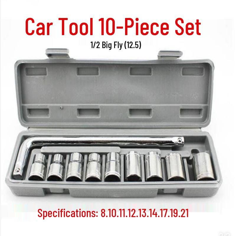 40-Piece Ratchet Wrench & Hex Key Set for Car/Motorcycle Repair
