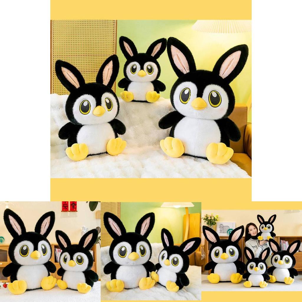 Adorable Wake-up Penguin Plush Toy For Kids Perfect Birthday Gift Soft Ocean Animal