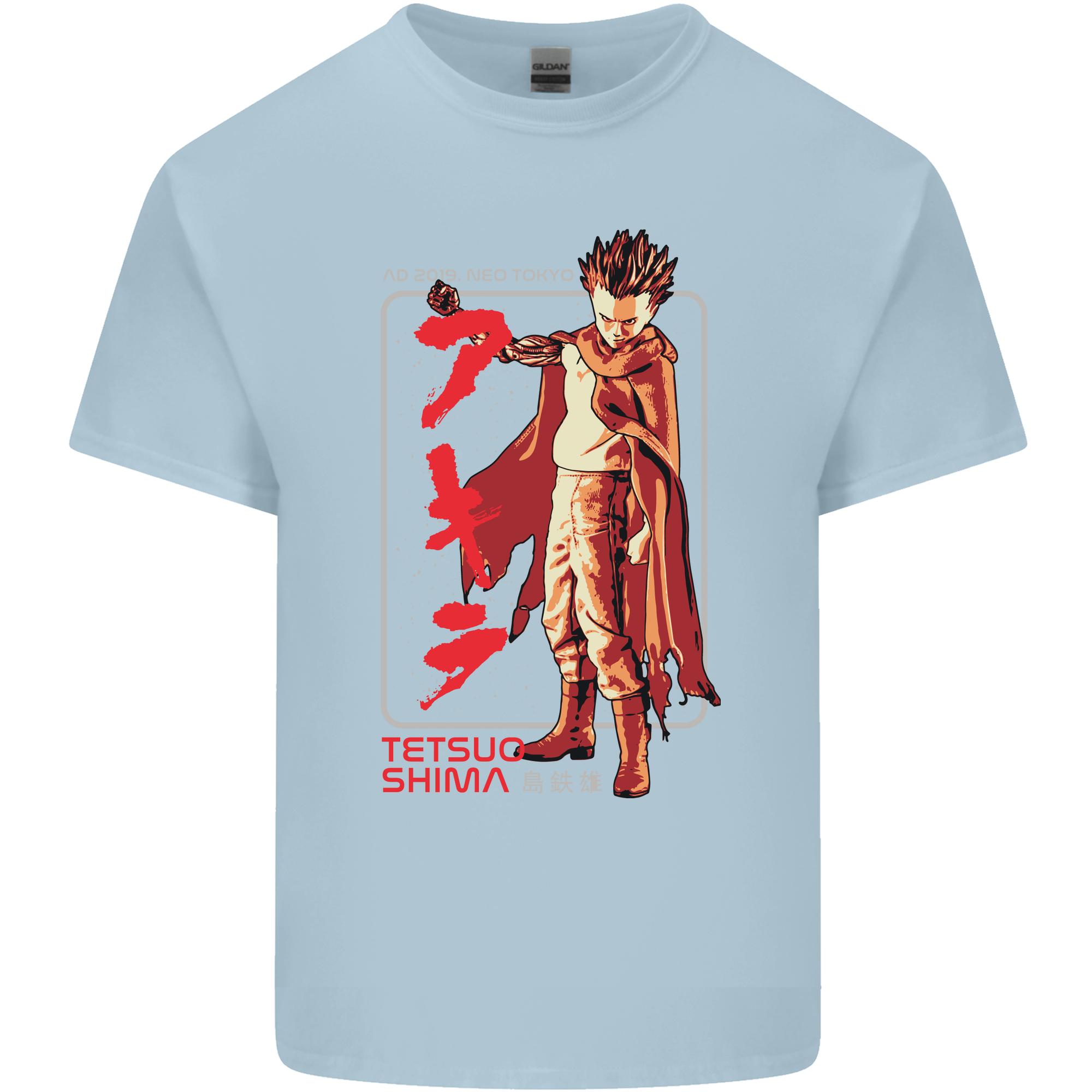 Tetsuo Shima Japanese Anime Unisexs Light Cotton TShirt S