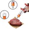 Meat Injector Syringe With 3 Marinade Injector Needles for BBQ Grill Turkey Marinade Flavor Injector