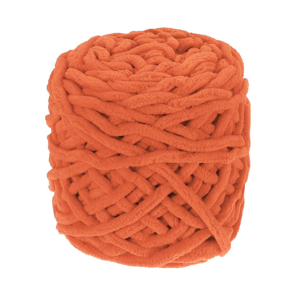 Chenille Chunky Yarn Plush Bulky Thick Fluffy for Crochet Soft Velvet Blanket for Sweater Hand Knitting Crocheting 45 M/49 Yard