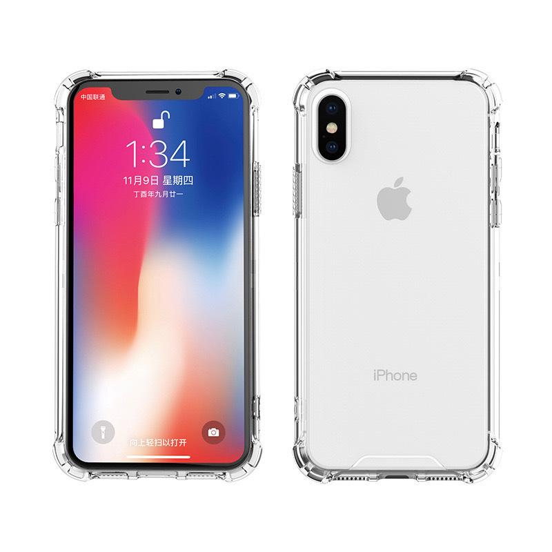 Applicable To IPhone14Promax Transparent Tpu Anti-fall Phone Case 13/12/11/14Plus Ultra-thin Space Case