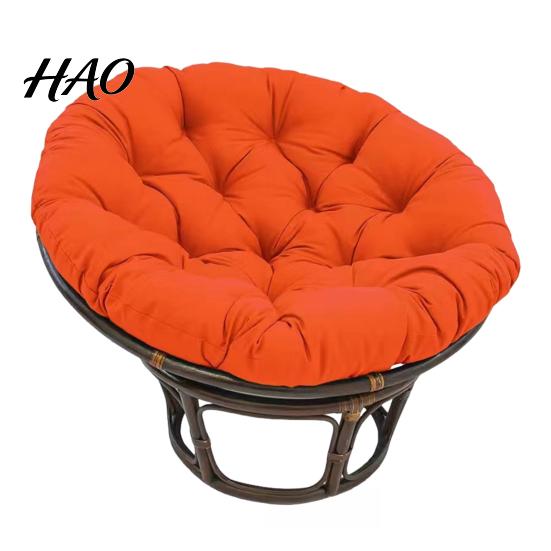 New Polyester Fibre Wadding Pad Round Cushion for Hanging Egg Chair Stuffed Hammock Seat Soft Rocking Rocker Patio Garden Swing Chairs Heavy-duty