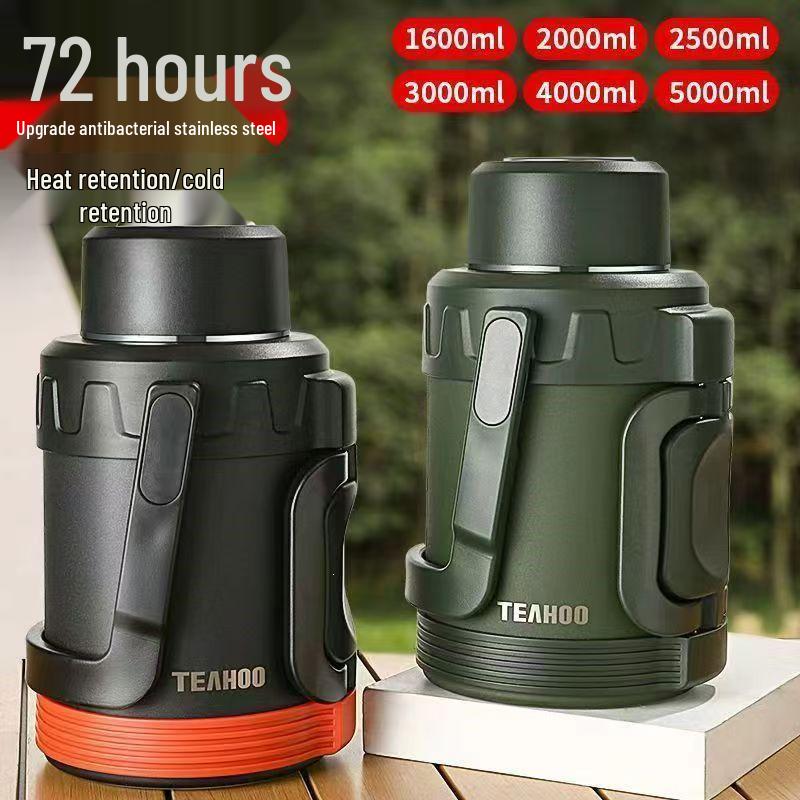 316 Stainless Steel Insulated Thermos Flask - Portable Travel Water Bottle for Students and Household Use