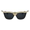 Classic Gold Lioness Cat Eye Women Sunglasses Fashion Glamour Ladies Sun Glasses Designer Cateye Shades