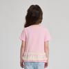 Deesha Girls' Faux Two-piece Puff Sleeve T-shirt