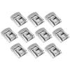 10Pcs Gathering Foot Double Pin Stainless Steel Household Sewing Machines Accessories