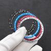 35,2 mm*40,5 mm Aluminium Mode Platt Klockring Insats Passar för Omega Speedmaster Klockfodral Urverk Herrklocka Del Tillbehör