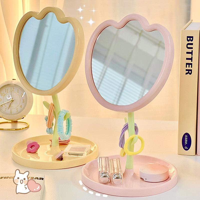 Makeup Girls Small Mirror Bedroom Beauty Design Women Nordic Mirrors Quality Funky Espelhos Decorativos House Decoration