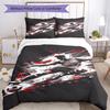 3pcs Soccer Bedding Set Duvet Cover Closure Includes 1 Duvet Cover & 2 Pillowcases, Soft and Comfortable for All Seasons.