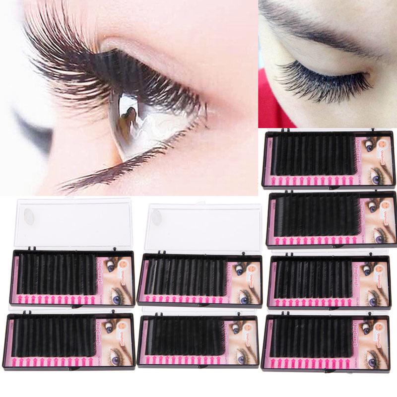 3D Volume Individual Blink Tray Lash 0.1mm C Curl False Eyelash Extension