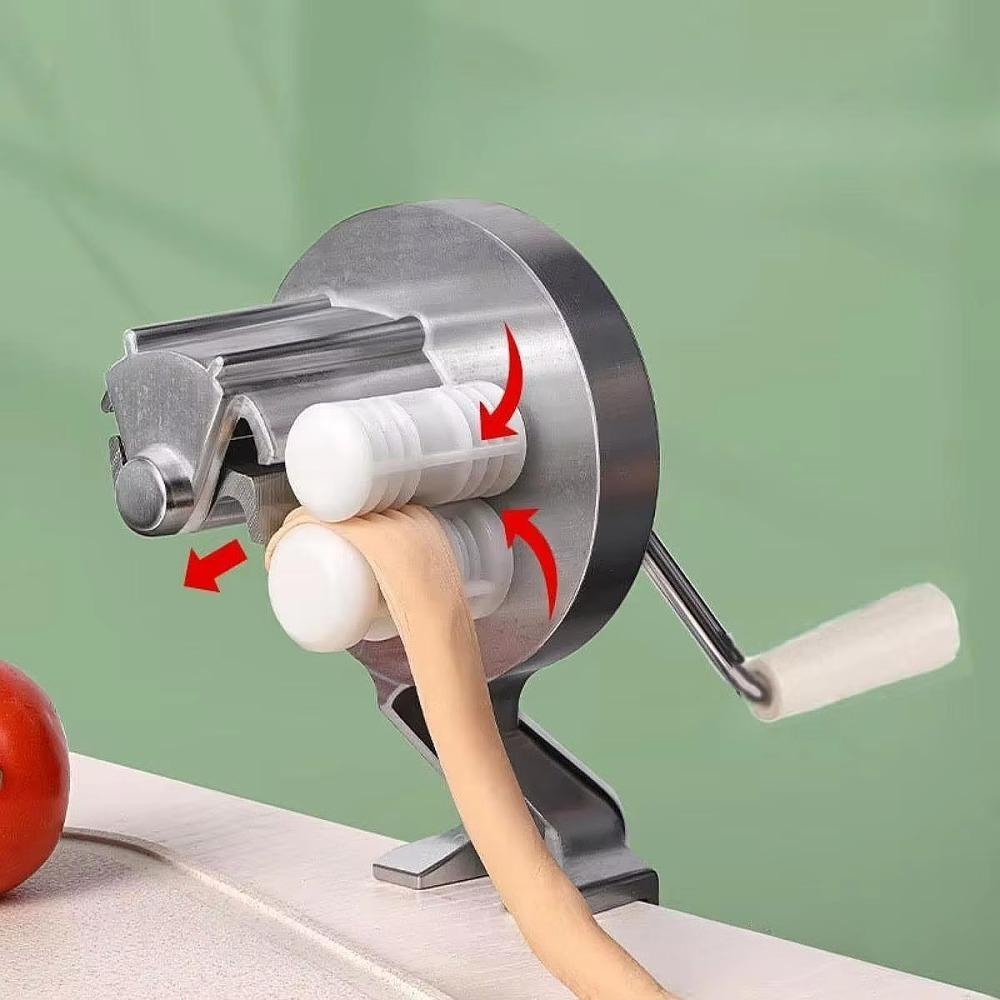 Hand Crank Macaroni Maker Ergonomic Fettuccine Machine Kitchen Tool Manual Pasta Maker  Restaurant