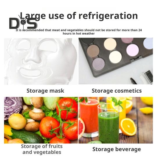 6L Portable Small Refrigerator Energy-saving USB Interface Low Noise Compact Size Portable Beverage Can Cooler Warmer