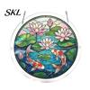 High Transparency Acrylic Art Puzzle Suncatcher, Artistic Window Hanging Ornament, 7.48 Inch Sun Catcher Decoration, Ideal for Gifting And Home Decor