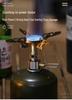 CAMPINGMOON High-Power Portable Camping Stove for High-Altitude Water Boiling