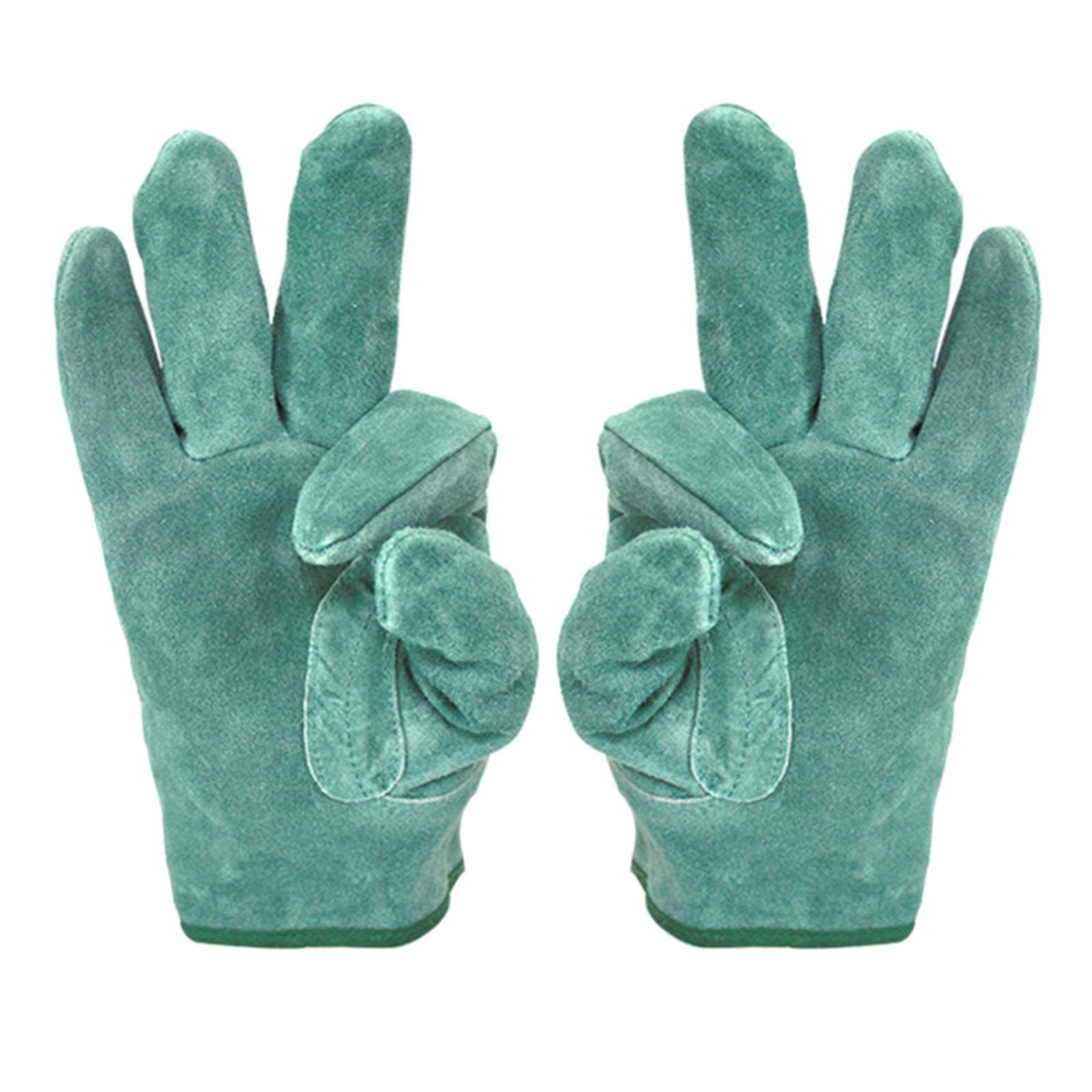 

Durable Leather Gardening Gloves Flexible Leather Welding Gloves for Accurate Tasks in Various Work Environments 1