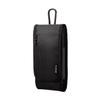 Elecom Smartphone Pouch 1 Device L Size 3-Way (Waist Belt Loop Shoulder Carabiner Hook) Front Pocket Card Black Compatible iPhone 16 16e Series