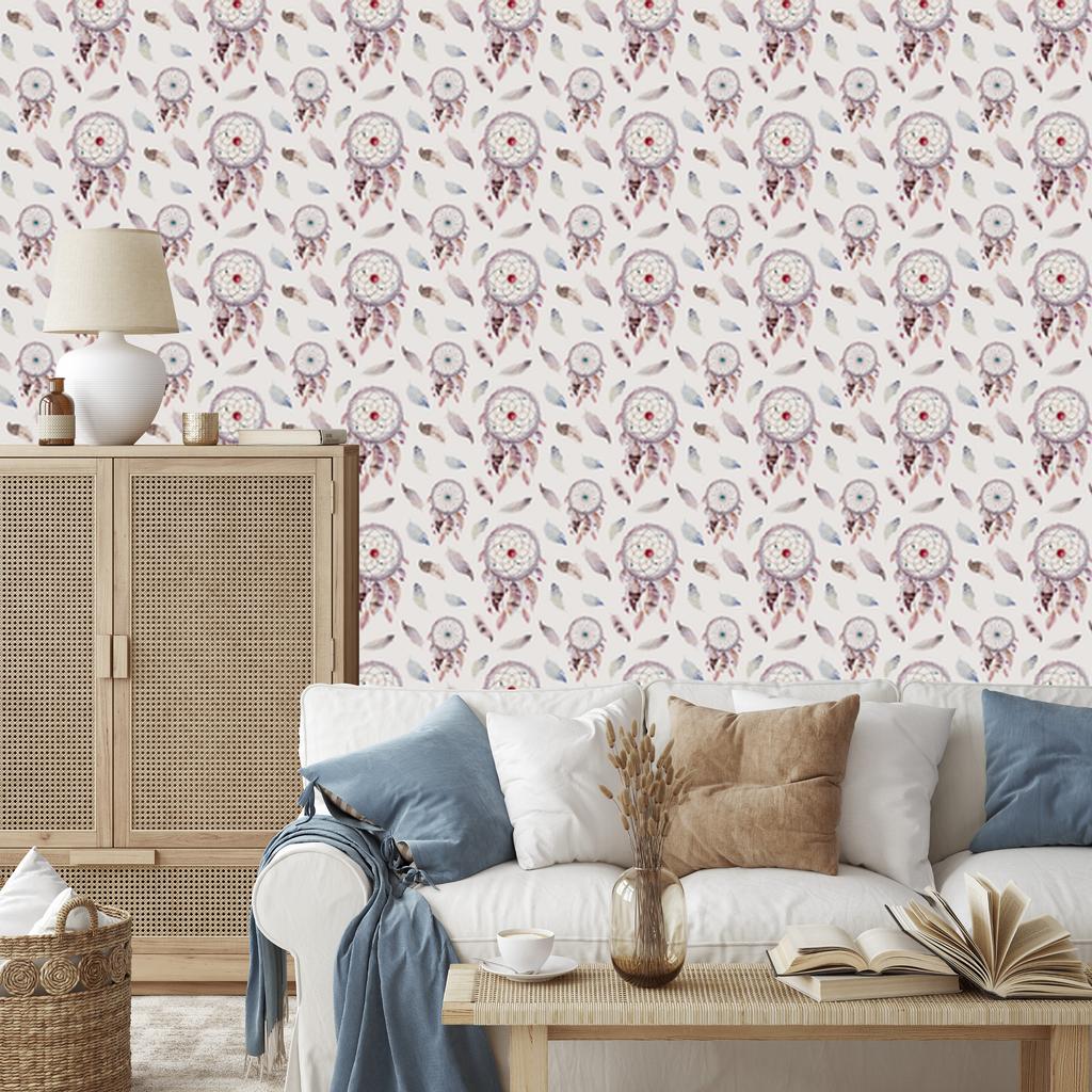 Folklore wallpaper for living room and bedroom 50x1000