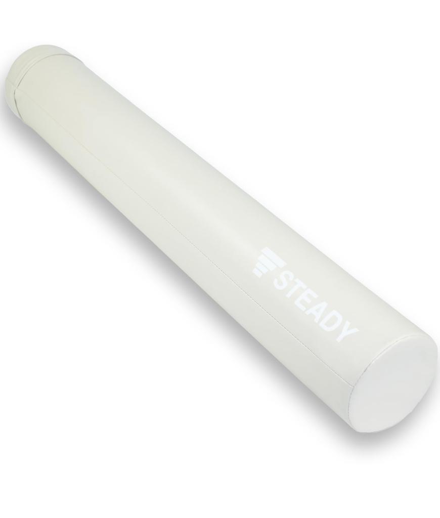 STEADY Yoga Pole, Stretching Pole, 100cm/150kg Weight Capacity, Pilates (Ivory) ST141