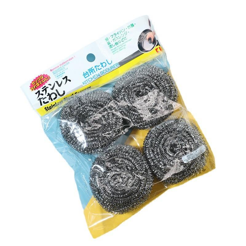 Durable 201 Stainless Steel Wire Scrubbers For Pots Pans And Utensils Cleaning