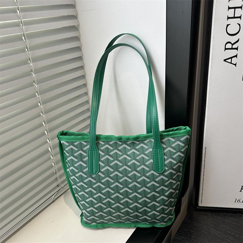 

Премиальная сумка-тоут Модный тренд Сумка через плечо Легкая повседневная Женская сумка Сумка-тоут Универсальная сумка Женская Новинка зелёный