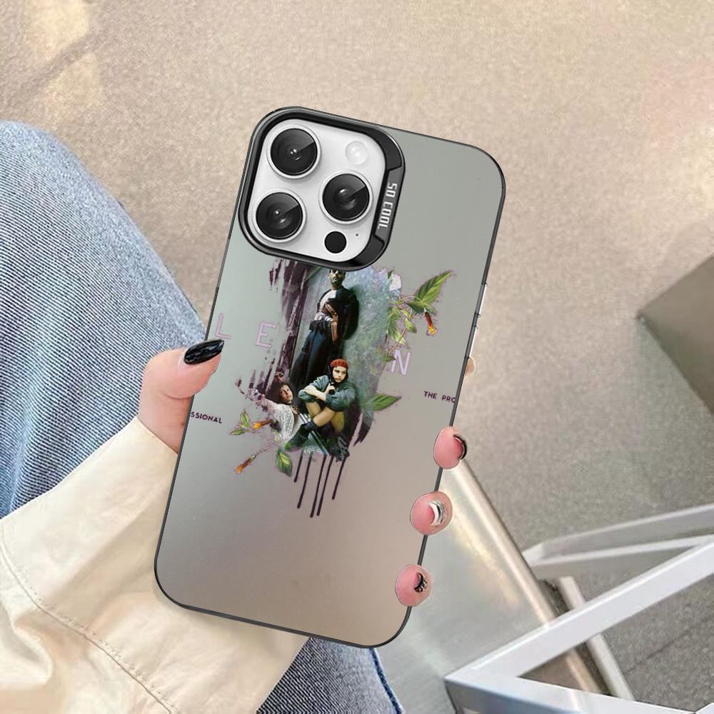Movie Killer Leon Phone Case For IPhone 16 15 14 13 12 11 Pro Max X XR XSMAX 8 7 Plus Matte Shockproof Back Cover