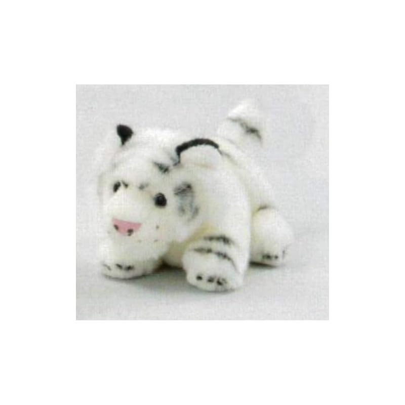 Cute White Tiger Crawling Figure S Z0053 H13×W12×D25cm
