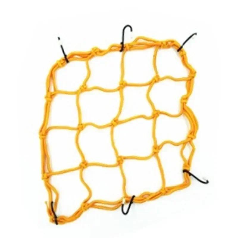 

30x30см 40x40см Мотоцикл 6 крючков эластичная сетка для хранения мотоцикла шлем бак багаж крючок сетка аксессуары для мотоцикла жёлтый
