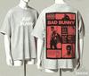 Bad Bunny For Fan Gift Tshirt Unisex Unisex Harajuku Oversized Unisex Short Sleeve Streetwear High Quality Couples Retro Soft Tees