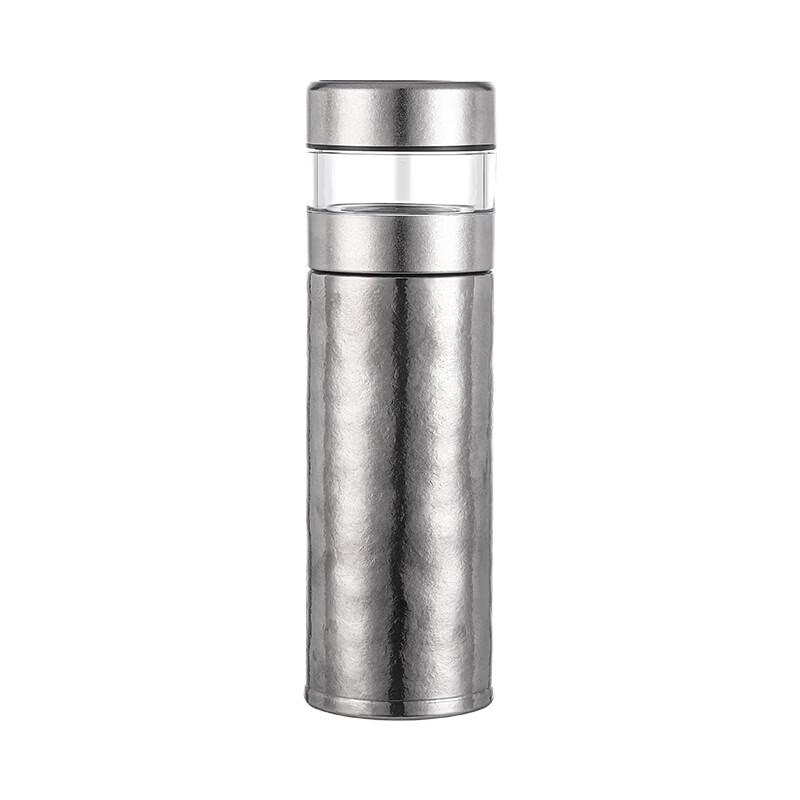 edish Pure Titanium Smart Thermos with Tea Infuser