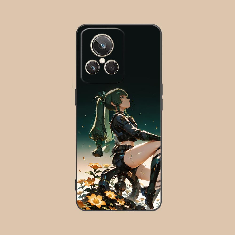Zenless Zone Zero QingYi Phone Case for Realme 15 14 13 12 11 10 9 Pro Plus T i Lite 5G Colorful Printing Cover Cover Smartphone