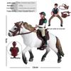 Children's Thousand-Mile Horse Simulation Model Toy and Sand Table Set