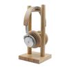 Solid Wood Universal Noise-Cancelling Headphone Wall Mount and Display Stand