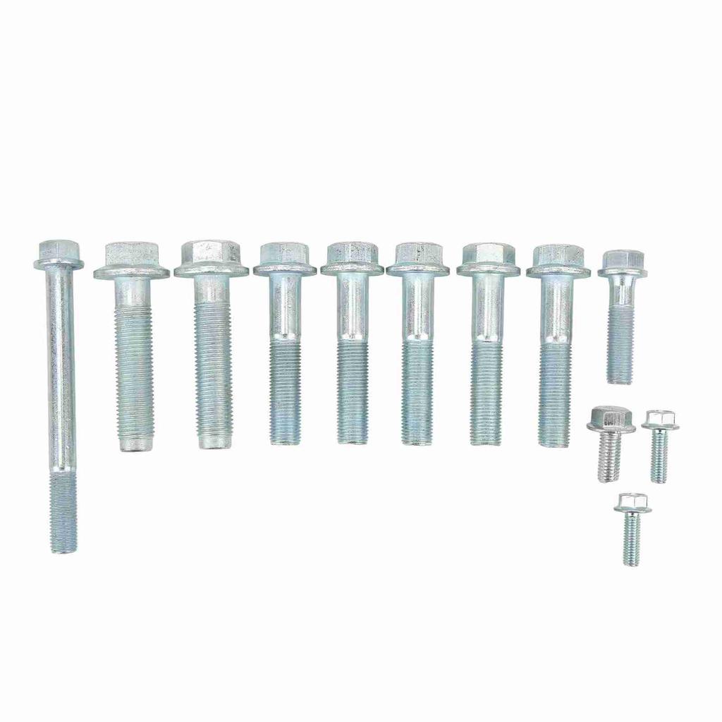 12-teiliges Getriebeschrauben-Set Komplettmetall-Ersatz für Acura B16 B18 B20 Hydro 5-Gang