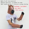 Funny Cosplay Lovely Animal Horse Head Cover + Horse Hoof Foot Glove Halloween Mask Full Face Helmet Carnival Party Costume Prop