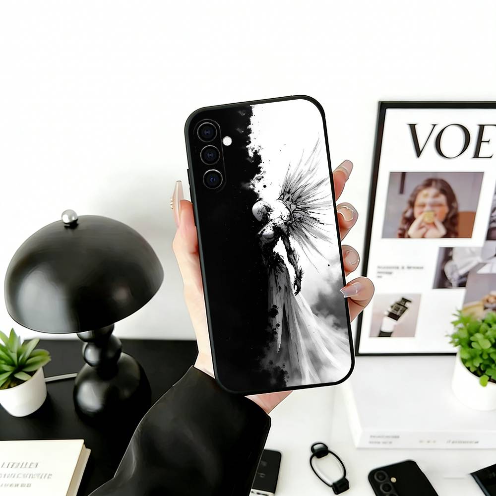 G-Gothic Cyber Sigil Phone Case For Samsung Galaxy A73,A72,A71,A70,A53,A52,A51,Others Soft Black Cover