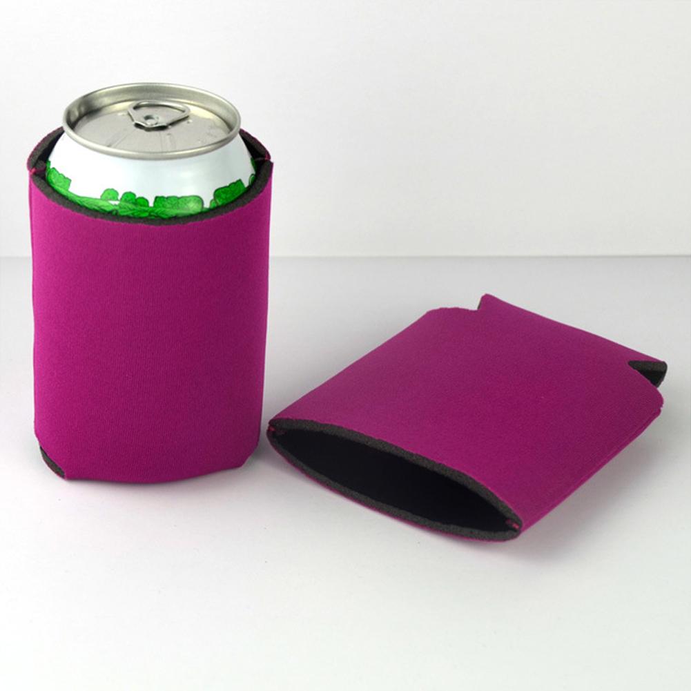ZK30 10pcs Can Bottle Sleeve Mug Cover Cup Holder Insulated Cola Beer Beverage