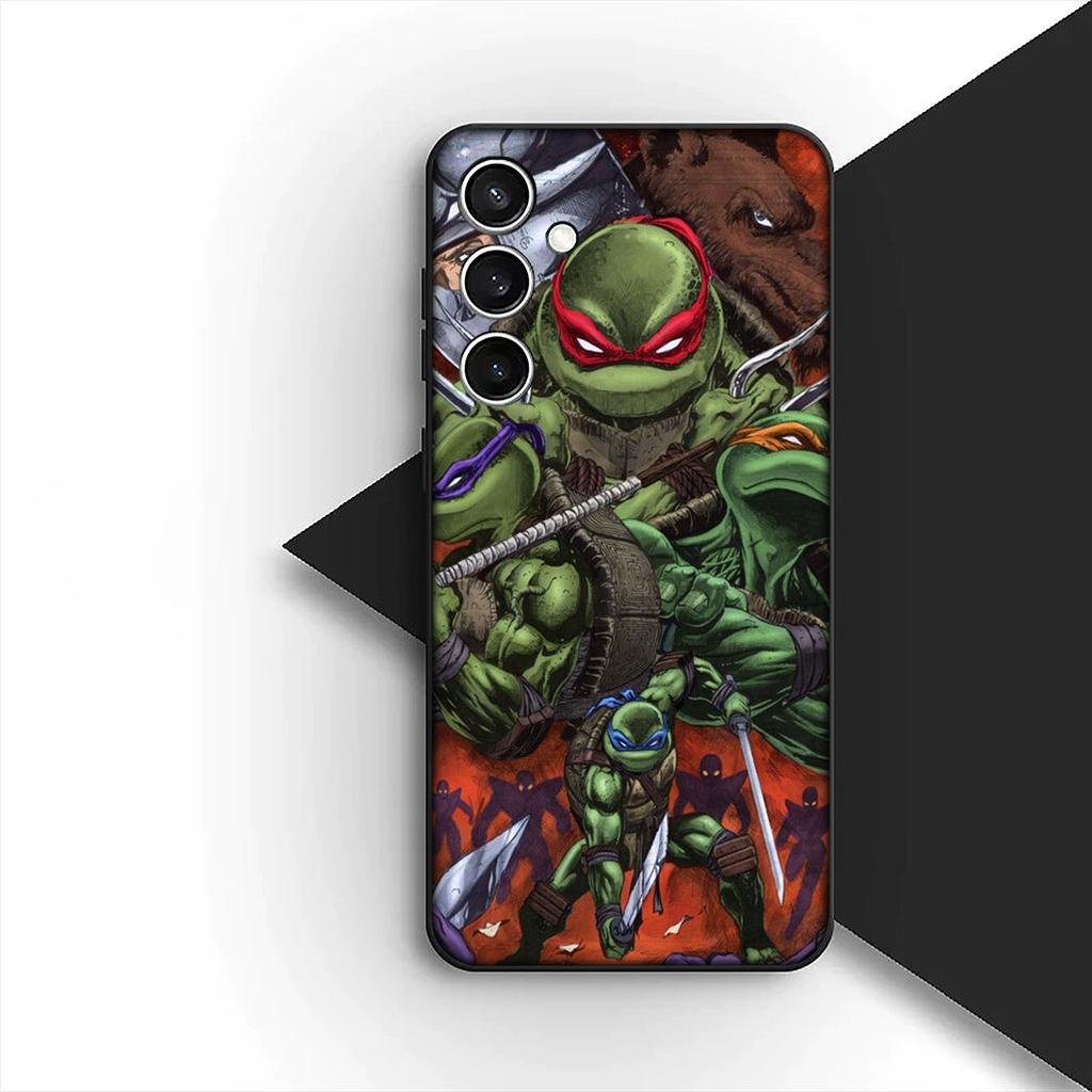 Ninjas Anime T-Turtles Cartoon Phone Case for OPPO A80 A18 A16 A40 A17 A15 A38 A78 A79 A54 A57 A12 A60 4G 5G Protective Cover